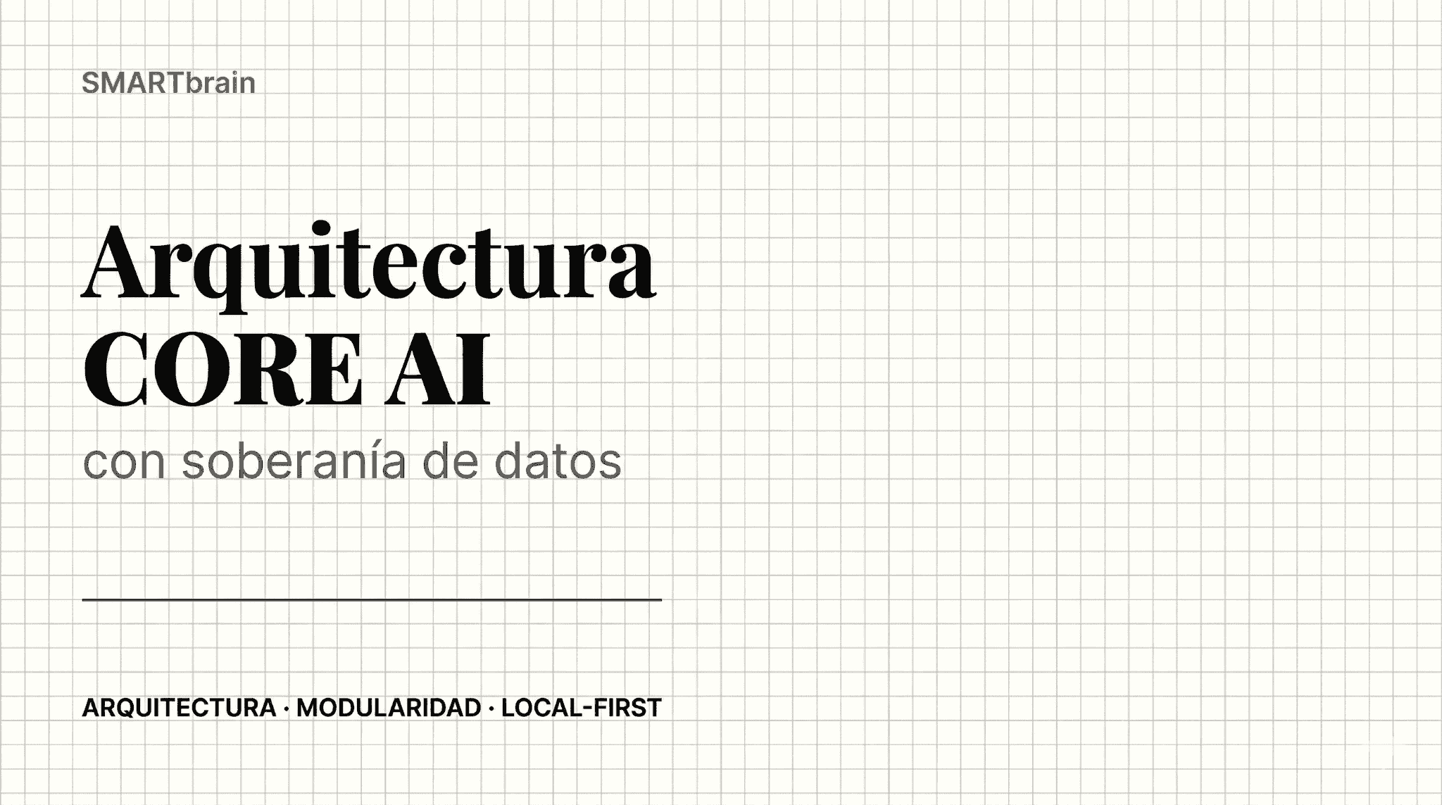 SMARTbrain AI Architecture Governance